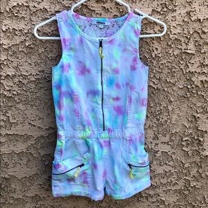 Kid’s DKNY Romper, handmade tie dyed, 1 of 1